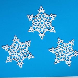 Hajócsipke karácsonyfadísz - ablakdísz 3 db - karácsony - adventi díszek - adventi ablakdekoráció - Meska.hu