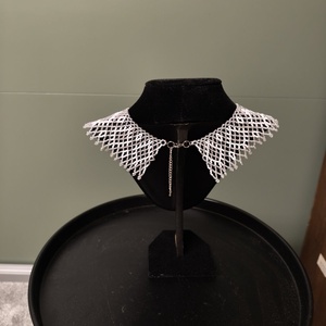 Gyöngygallér japán üveggyöngyből - ékszer - nyaklánc - gyöngyös nyaklánc - Meska.hu