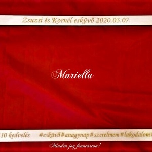 Selfie keret, fotókeret egyedi gravírozással - esküvő - dekoráció - helyszíni dekor - Meska.hu