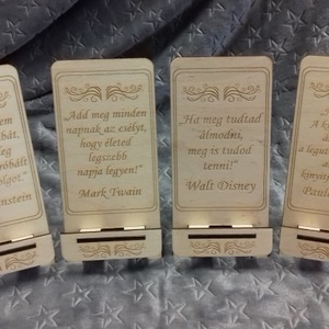 Will Smits telefontartó, motivációs idézettel - táska & tok - ebook & tablet tok - Meska.hu