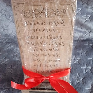 Wass Albert motiváló idézettel telefontartó, Táska & Tok, Ebook & Tablet tok, Gravírozás, pirográfia, MESKA