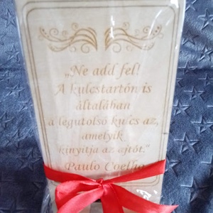 Telefontartó motiváló Paulo Coelho idézettel - táska & tok - ebook & tablet tok - Meska.hu