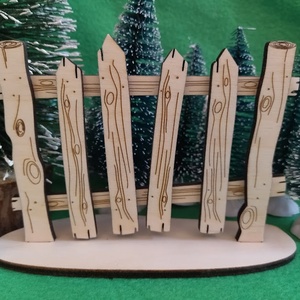 DIY csináld magad:Manó fakerítés, manóház kellék - diy (csináld magad) - egységcsomag - Meska.hu