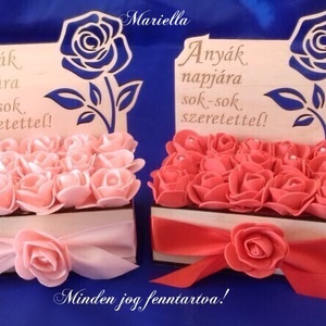 Anyák napja: rózsabox gravírozva, áttört mintával - otthon & életmód - dekoráció - Meska.hu