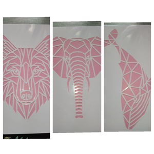 Stencil, sablon 3 darabos szett A5-s méret 7. - Meska.hu