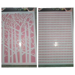 Stencil, sablon 2 darabos szett A5-s méret 9.. - Meska.hu