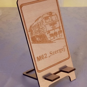 Telefontartó M62 Szergej mozdony, késztermék - táska & tok - ebook & tablet tok - Meska.hu