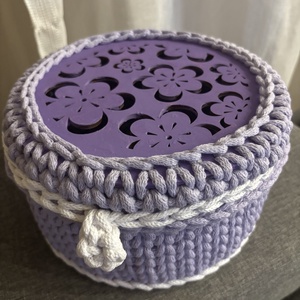 Horgolt tároló, Otthon & Életmód, Tárolás & Rendszerezés, Doboz, Horgolás, MESKA