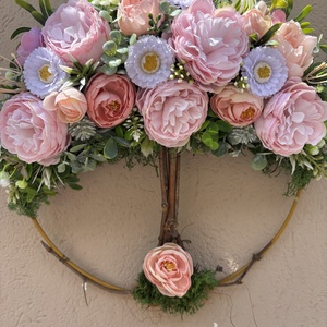 Virágos életfa - otthon & életmód - dekoráció - ajtó- és ablak dekoráció - ablakdísz - Meska.hu