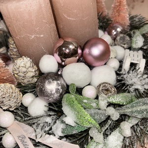 Adventi koszorú  - karácsony - adventi díszek - adventi asztaldísz - Meska.hu