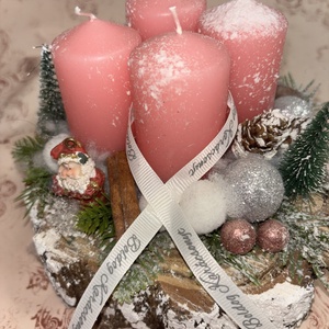 Adventi koszorú , Karácsony, Adventi díszek, Adventi asztaldísz, , MESKA