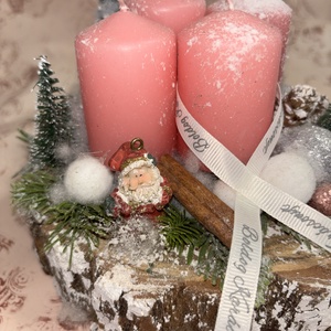 Adventi koszorú  - karácsony - adventi díszek - adventi asztaldísz - Meska.hu