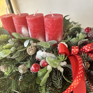 Adventi asztaldísz  - Meska.hu