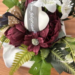 Kegyeleti temetői sírdísz - otthon & életmód - vallás - temetkezési tárgy - sírdísz, kegyeleti dísz - Meska.hu