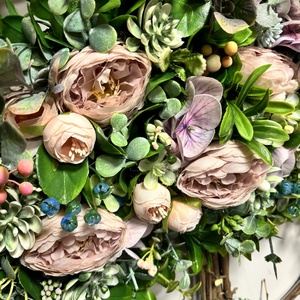 Életfa gyönyörű virágokkal  - otthon & életmód - dekoráció - ajtó- és ablak dekoráció - ablakmatrica - Meska.hu