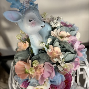 Huncut őzikés dekoráció  - otthon & életmód - virágdekoráció - virágdíszek - asztali virágdísz - Meska.hu