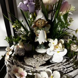 Tavaszi asztaldísz  - otthon & életmód - dekoráció - asztal és polc dekoráció - asztaldísz - Meska.hu