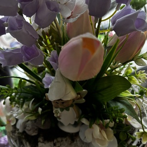 Tavaszi asztaldísz  - otthon & életmód - dekoráció - asztal és polc dekoráció - asztaldísz - Meska.hu