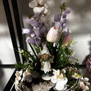 Tavaszi asztaldísz  - otthon & életmód - dekoráció - asztal és polc dekoráció - asztaldísz - Meska.hu