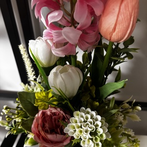 Tavaszi asztaldísz  - otthon & életmód - dekoráció - asztal és polc dekoráció - asztaldísz - Meska.hu