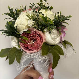 Menyasszonyi csokor - esküvő - menyasszonyi- és dobócsokor - Meska.hu