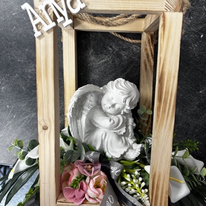 Sírdísz , Otthon & Életmód, Vallás, Temetkezési tárgy, Sírdísz, kegyeleti dísz, , MESKA