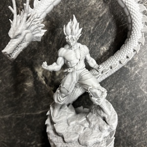Dragon ball figura - otthon & életmód - dekoráció - asztal és polc dekoráció - asztaldísz - Meska.hu