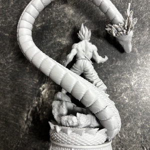 Dragon ball figura - otthon & életmód - dekoráció - asztal és polc dekoráció - asztaldísz - Meska.hu