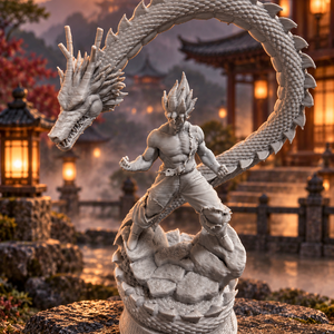 Dragon ball figura, Otthon & Életmód, Dekoráció, Asztal és polc dekoráció, Asztaldísz, , MESKA