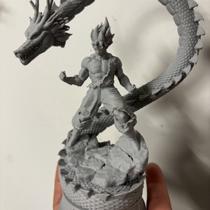 Dragon ball figura - otthon & életmód - dekoráció - asztal és polc dekoráció - asztaldísz - Meska.hu