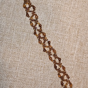 Gyöngy karkötő - Borostyán - Meska.hu