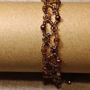 Gyöngy karkötő - Borostyán - ékszer - karkötő - gyöngyös karkötő - Meska.hu