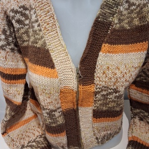 Zippzáras kardigán - Meska.hu