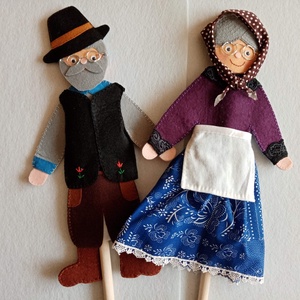Fakanálbáb (nagy) - 40 cm - Meska.hu