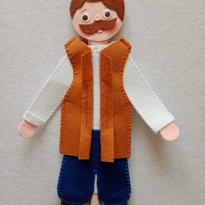 Fakanálbáb (nagy) - 40 cm - Meska.hu