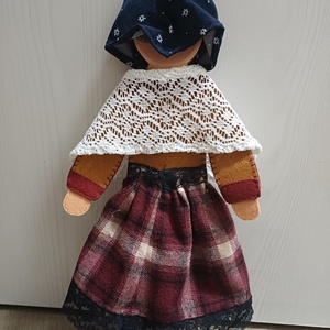 Fakanálbáb (nagy) - 40 cm (Öreg Anyó) - játék & sport - bábok - báb készlet - Meska.hu