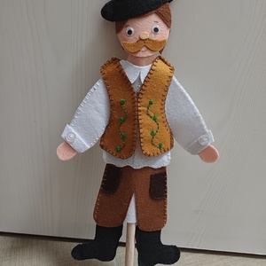 Fakanálbáb (nagy) - 40 cm (Legény) - Meska.hu