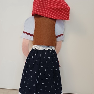 Fakanálbáb (nagy) - 40 cm (Asszony) - játék & sport - bábok - báb készlet - Meska.hu