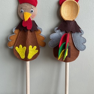 Fakanálbáb (nagy) - 30 cm (Kakas) - játék & sport - bábok - báb készlet - Meska.hu
