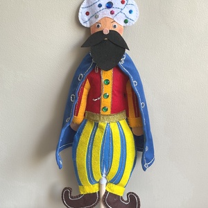 Fakanálbáb (nagy) - 40 cm (Török császár), Játék & Sport, Bábok, Báb készlet, Varrás, MESKA