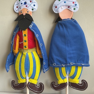Fakanálbáb (nagy) - 40 cm (Török császár) - játék & sport - bábok - báb készlet - Meska.hu