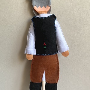 Fakanálbáb (nagy) - 40 cm (Öreg Apó) - játék & sport - bábok - báb készlet - Meska.hu