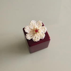 Margaréta virágos szett. - esküvő - ékszer - ékszerszett - Meska.hu