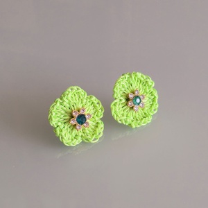 Neonzöld szett - ékszer - ékszerszett - Meska.hu