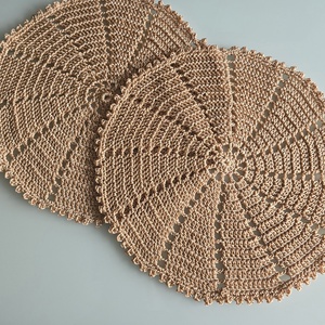 Tányér és  tál alátét - otthon & életmód - bútor - asztal - Meska.hu