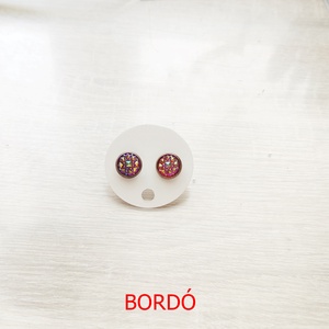 Pötty fülbevaló a csillogás erejével - ékszer - fülbevaló - pötty fülbevaló - Meska.hu