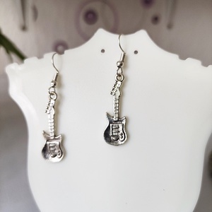 Gitár fülbevaló, Ékszer, Fülbevaló, Lógó fülbevaló, , MESKA