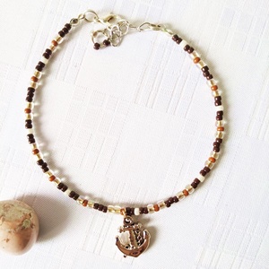 Mezítlábas szabadság � Színes bokaláncok a nyár szerelmeseinek! - ékszer - lábdísz és testékszer - bokalánc - Meska.hu