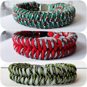 Strapabíró paracord karkötő aktív férfiaknak!, Ékszer, Karkötő, Fonott karkötő, Csomózás, MESKA