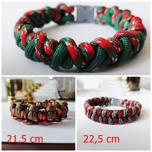 Paracord férfi karkőtők, Ékszer, Karkötő, Fonott karkötő, Csomózás, MESKA